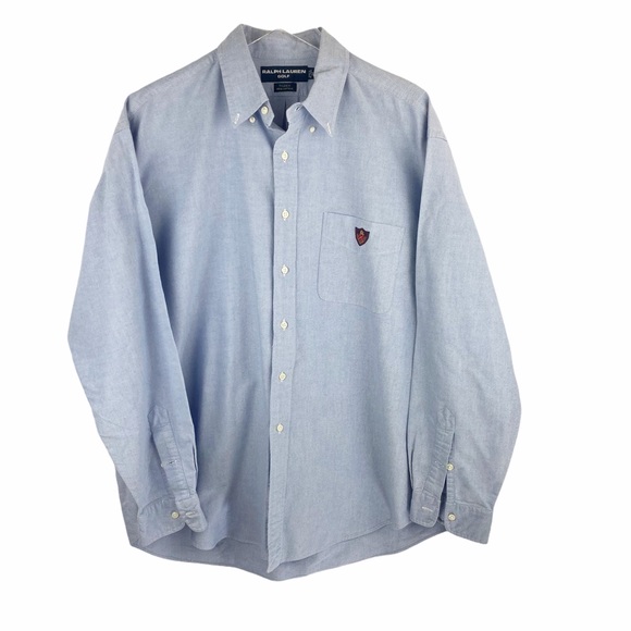 Polo Ralph Lauren Other - Polo Ralph Lauren Golf Tilden Blue Button Down XL